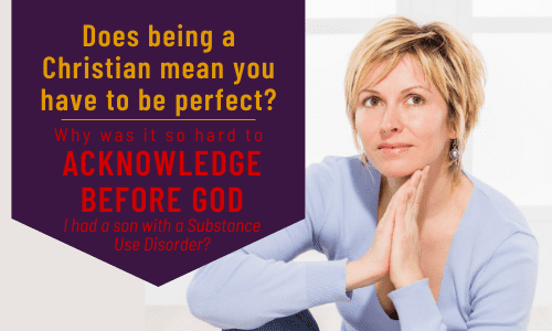 Do you ever feel like being a Christian means you have to be perfect?